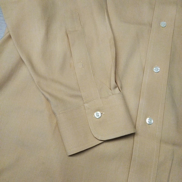 Jos. A. Bank Cream Dress Shirt New Sz 15.5-32 - Picture 4 of 5